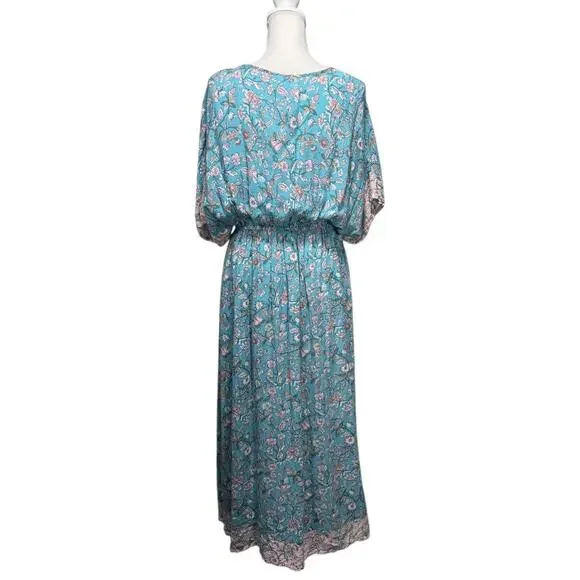 World Market Bohemian Gypsy Maxi Dress - Size S/M - Picture 3 of 4